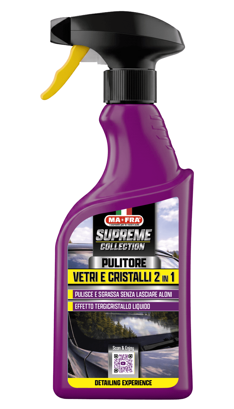 Pulitore Vetri e Cristalli 2 in 1