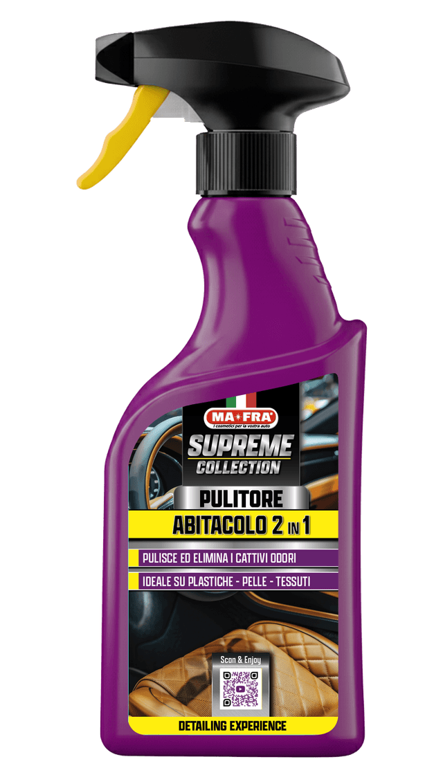 Pulitore Abitacolo 2 in 1